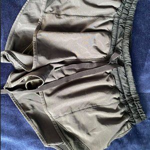 Black hotty hot shorts from Lululemon